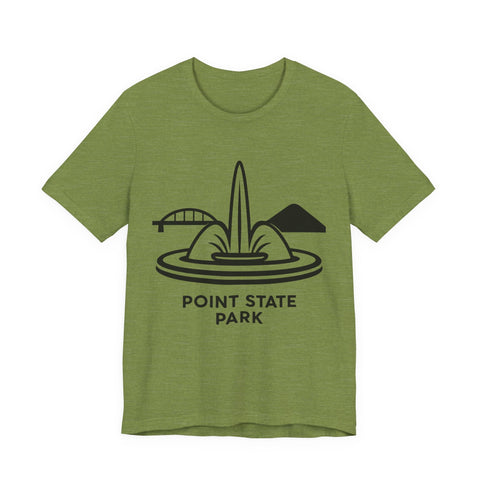 Point State Park - Unisex Jersey Short Sleeve Tee T-Shirt - YinzerShop