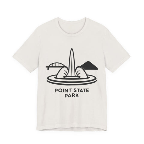Point State Park - Unisex Jersey Short Sleeve Tee T-Shirt - YinzerShop