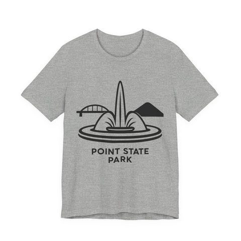 Point State Park - Unisex Jersey Short Sleeve Tee T-Shirt - YinzerShop