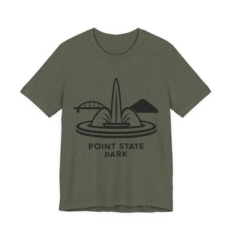 Point State Park - Unisex Jersey Short Sleeve Tee T-Shirt - YinzerShop