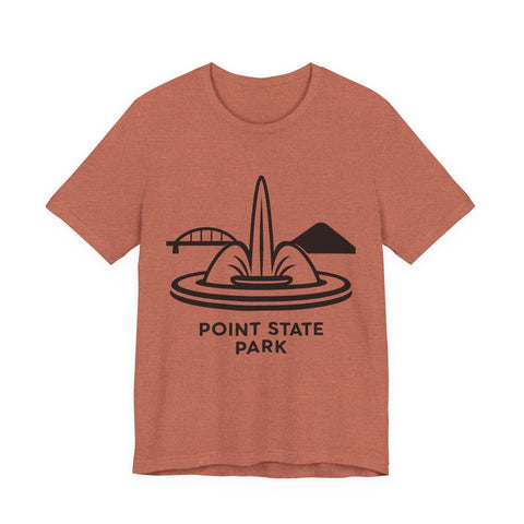 Point State Park - Unisex Jersey Short Sleeve Tee T-Shirt - YinzerShop