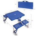 Penn State Nittany Lions - Picnic Table Portable Folding Table with Seats  Picnic Time Family of Brands   