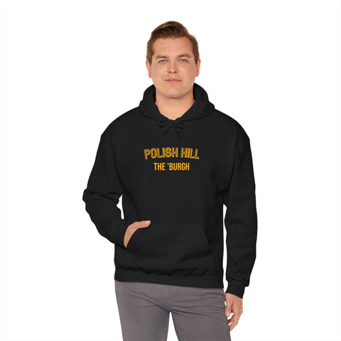 Polish Hill - The 'Burgh Neighborhood Series - Unisex Heavy Blend™ Hooded Sweatshirt Hoodie - YinzerShop