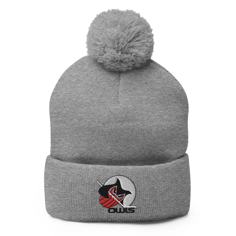 Columbus Owls™ / Grand Rapids Owls™ Beanie  Vintage Ice Hockey Heather Grey  