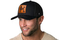 Poodle Trucker Hat Leather | Black Dog Snapback Trucker - YinzerShop