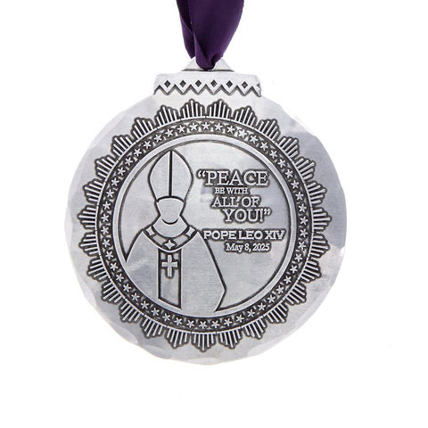 Pope Leo Ornament – Catholic Christmas Ornament | Faith Inspired Decoration - YinzerShop