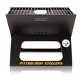Portable Charcoal Grill - Pittsburgh Steelers X-Grill | Compact Tailgate BBQ Accessory Licensed - YinzerShop