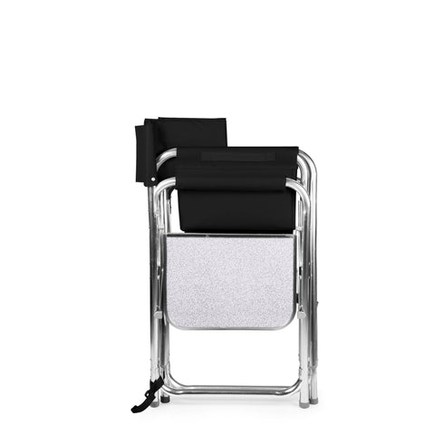 Portable Folding Chair Pittsburgh Panthers - Lightweight Travel Chair With Fold-Out Side Table Licensed - YinzerShop