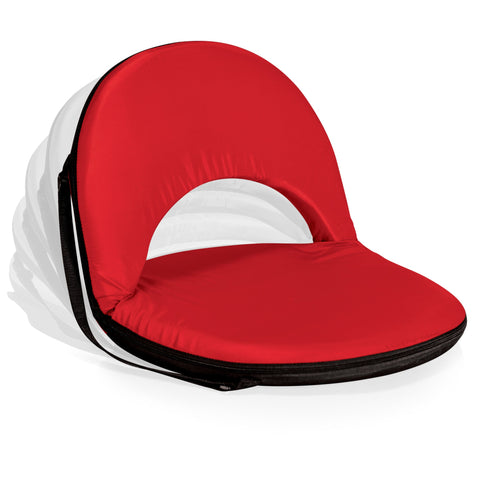 Portable Reclining Seat - Official Ohio State Chair with Adjustable Backrest & Foam Padding Licensed - YinzerShop