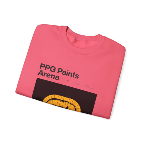 PPG Paints Arena - Heavy Blend™ Crewneck Sweatshirt Sweatshirt - YinzerShop