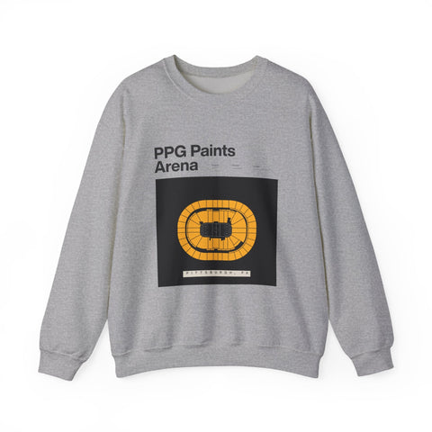 PPG Paints Arena - Heavy Blend™ Crewneck Sweatshirt Sweatshirt - YinzerShop