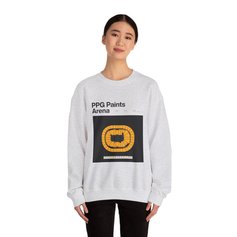 PPG Paints Arena - Heavy Blend™ Crewneck Sweatshirt Sweatshirt - YinzerShop