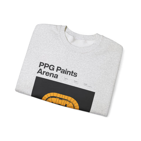 PPG Paints Arena - Heavy Blend™ Crewneck Sweatshirt Sweatshirt - YinzerShop