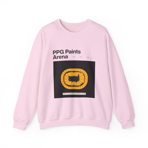 PPG Paints Arena - Heavy Blend™ Crewneck Sweatshirt Sweatshirt - YinzerShop