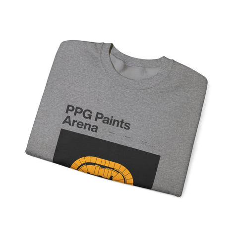 PPG Paints Arena - Heavy Blend™ Crewneck Sweatshirt Sweatshirt - YinzerShop