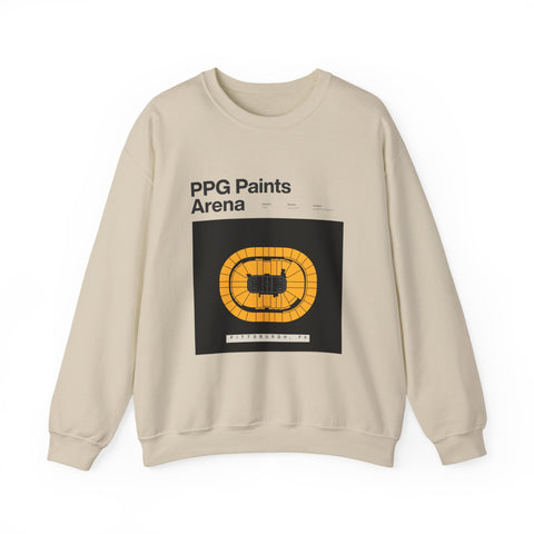 PPG Paints Arena - Heavy Blend™ Crewneck Sweatshirt Sweatshirt - YinzerShop