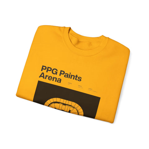 PPG Paints Arena - Heavy Blend™ Crewneck Sweatshirt Sweatshirt - YinzerShop