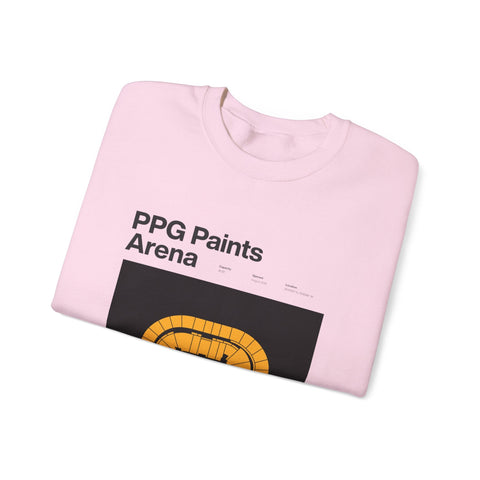 PPG Paints Arena - Heavy Blend™ Crewneck Sweatshirt Sweatshirt - YinzerShop