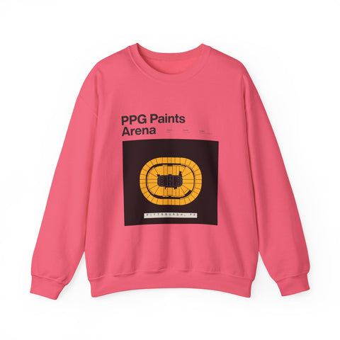 PPG Paints Arena - Heavy Blend™ Crewneck Sweatshirt Sweatshirt - YinzerShop