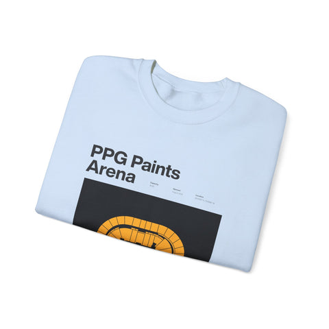 PPG Paints Arena - Heavy Blend™ Crewneck Sweatshirt Sweatshirt - YinzerShop