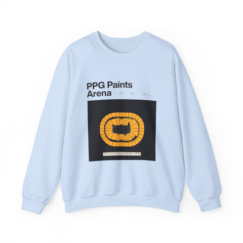 PPG Paints Arena - Heavy Blend™ Crewneck Sweatshirt Sweatshirt - YinzerShop