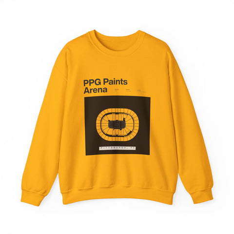 PPG Paints Arena - Heavy Blend™ Crewneck Sweatshirt Sweatshirt - YinzerShop