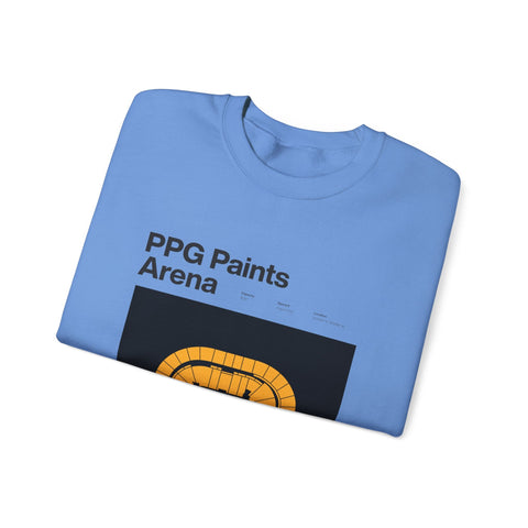 PPG Paints Arena - Heavy Blend™ Crewneck Sweatshirt Sweatshirt - YinzerShop