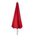 Ohio State Buckeyes - 5.5 Ft. Portable Beach Umbrella Beach Umbrella Picnic Time Family of Brands   