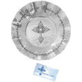 Prayer Bowl Aluminum – Artisan Crafted Faith Gift Bowl with Engraved Cross & Scripture - YinzerShop