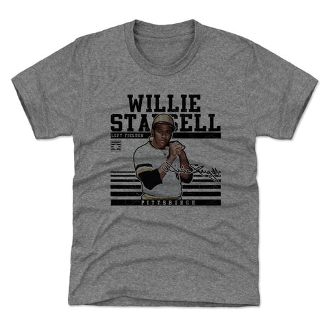 Premium Kids T-Shirt Willie Stargell – Soft Tri Blend Vintage Style Tee Kids T-Shirt - YinzerShop