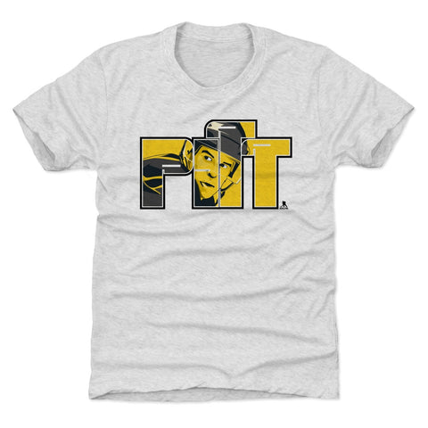Premium Tri-Blend Kids T-Shirt | Sidney Crosby PITT Y Soft Cotton Polyester Tee Kids T-Shirt - YinzerShop