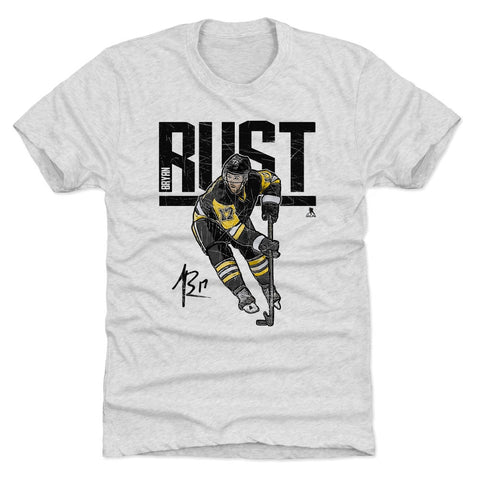 Premium Tri-Blend Shirt – Bryan Rust Slim Fit Graphic T-Shirt, Soft Cotton Tee Men's Premium T-Shirt - YinzerShop
