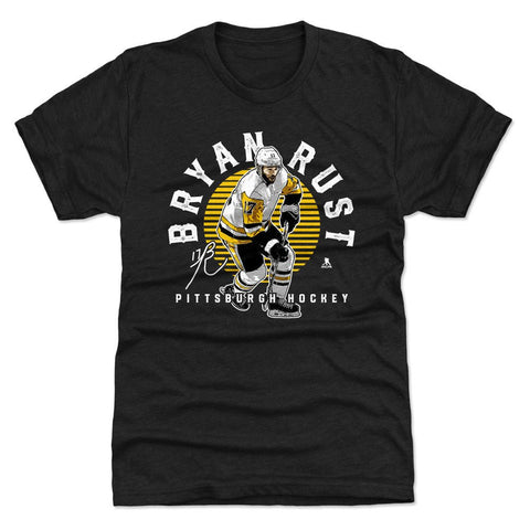 Premium Tri Blend Shirt – Bryan Rust Slim Fit Vintage Graphic Tee, Soft Fabric Men's Premium T-Shirt - YinzerShop