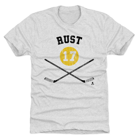 Premium Tri-Blend Shirt - Bryan Rust Vintage Graphic Tee | Slim Fit Crewneck Men's Premium T-Shirt - YinzerShop