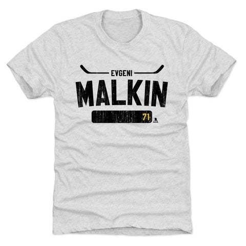 Premium Tri-Blend Shirt – Evgeni Malkin Athletic Slim Fit Vintage Graphic Tee Men's Premium T-Shirt - YinzerShop
