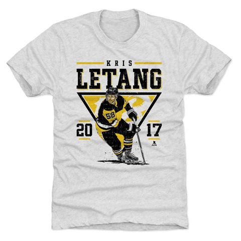 Premium Tri Blend Shirt Kris Letang Slim Fit Vintage Graphic Tee - Soft Cotton Men's Premium T-Shirt - YinzerShop