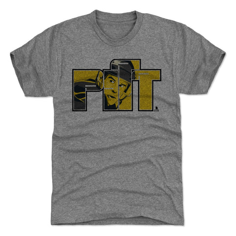 Premium Tri-Blend Shirt - Sidney Crosby Vintage Graphic Tee | Slim Fit Crewneck Men's Premium T-Shirt - YinzerShop