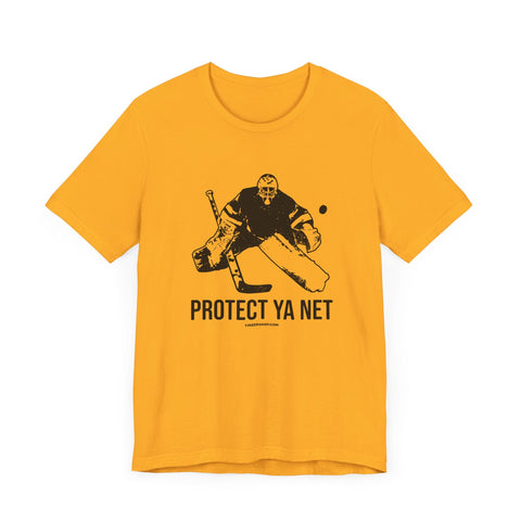 Protect Ya Net - Hockey - SHORT SLEEVE TEE T-Shirt - YinzerShop