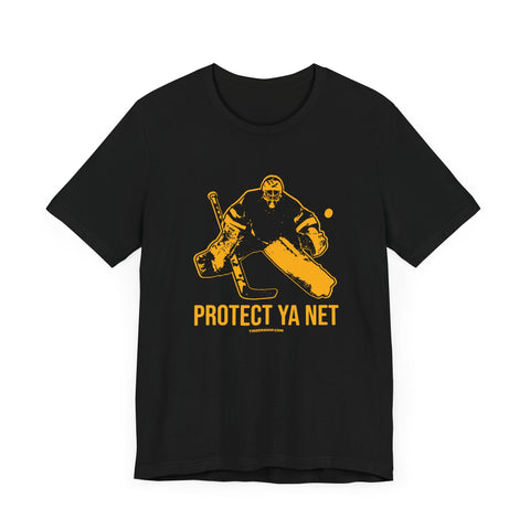 Protect Ya Net - Hockey - SHORT SLEEVE TEE T-Shirt - YinzerShop