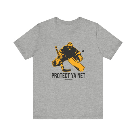 Protect Ya Net - Hockey - SHORT SLEEVE TEE T-Shirt - YinzerShop