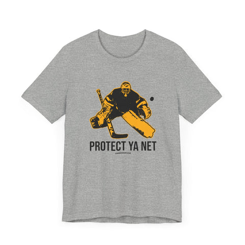 Protect Ya Net - Hockey - SHORT SLEEVE TEE T-Shirt - YinzerShop