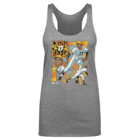 Psychadellic Tank Top – Dock Ellis Slim Fit Lightweight Tri Color Graphic Print Women's Tank Top - YinzerShop