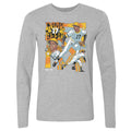 Psychedelic Long Sleeve Tee – Lightweight Cotton Shirt | 500 LEVEL Crewneck Graphic Men's Long Sleeve T-Shirt - YinzerShop