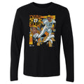 Psychedelic Long Sleeve Tee – Lightweight Cotton Shirt | 500 LEVEL Crewneck Graphic Men's Long Sleeve T-Shirt - YinzerShop