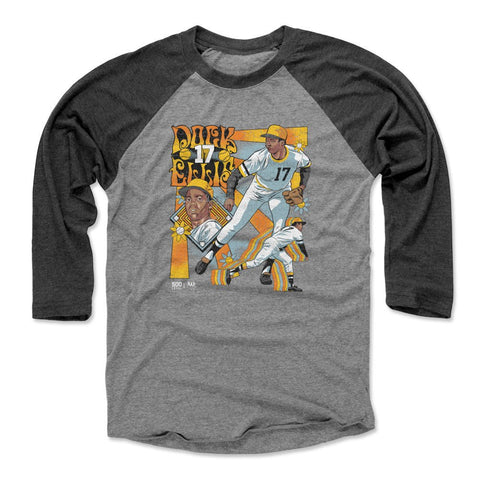 Psychedelic Raglan T-Shirt – Lightweight 3/4 Sleeve Crewneck Tee for Men & Women Men's Baseball T-Shirt - YinzerShop