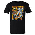 Psychedelic T-Shirt - Dock Ellis Crewneck Cotton Graphic Print Tee Lightweight Men's Cotton T-Shirt - YinzerShop
