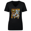 Psychedelic V-Neck T-Shirt – Dock Ellis Cotton Lightweight Summer Tee Women's V-Neck T-Shirt - YinzerShop