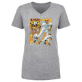 Psychedelic V-Neck T-Shirt – Dock Ellis Cotton Lightweight Summer Tee Women's V-Neck T-Shirt - YinzerShop