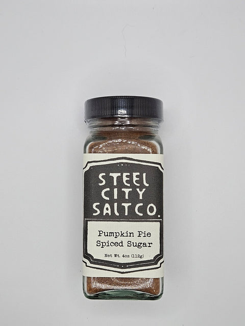 Pumpkin Pie Sugar – Steel City Salt Gourmet Baking Sugar With Spiced Blend - YinzerShop