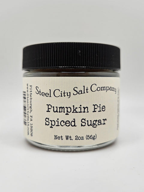 Pumpkin Pie Sugar – Steel City Salt Gourmet Baking Sugar With Spiced Blend - YinzerShop